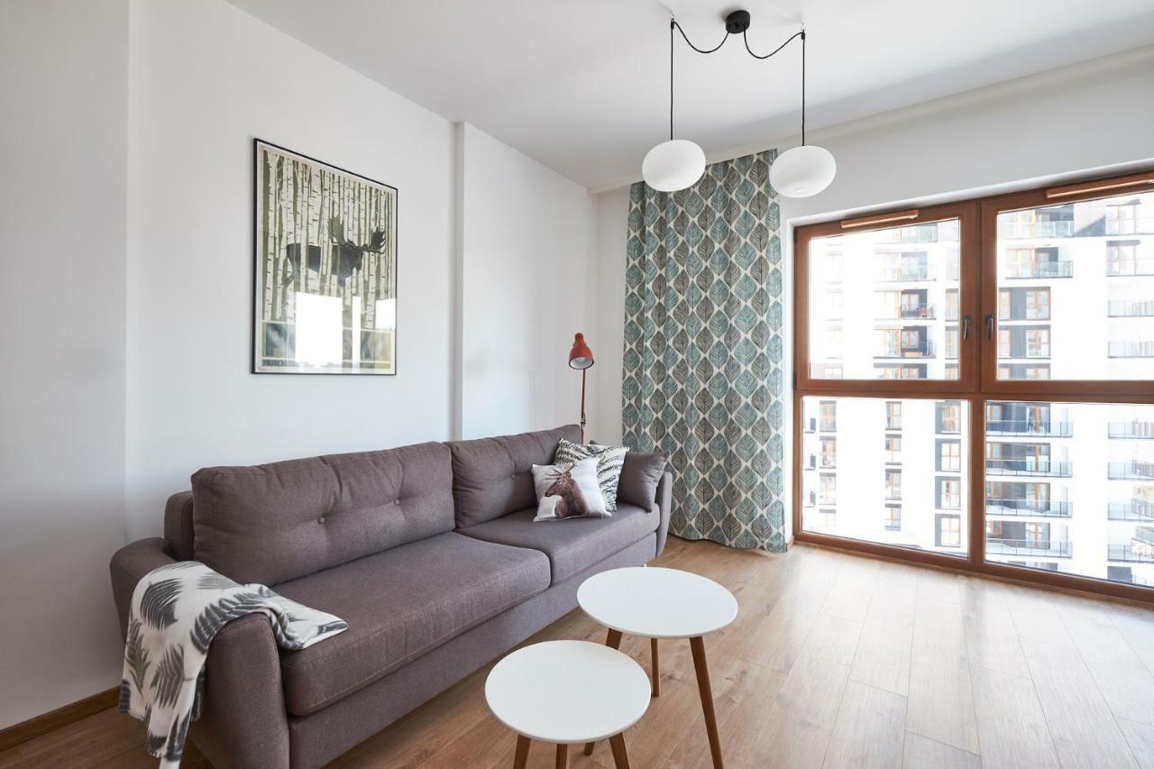Modern Apartment In Varşova Dış mekan fotoğraf