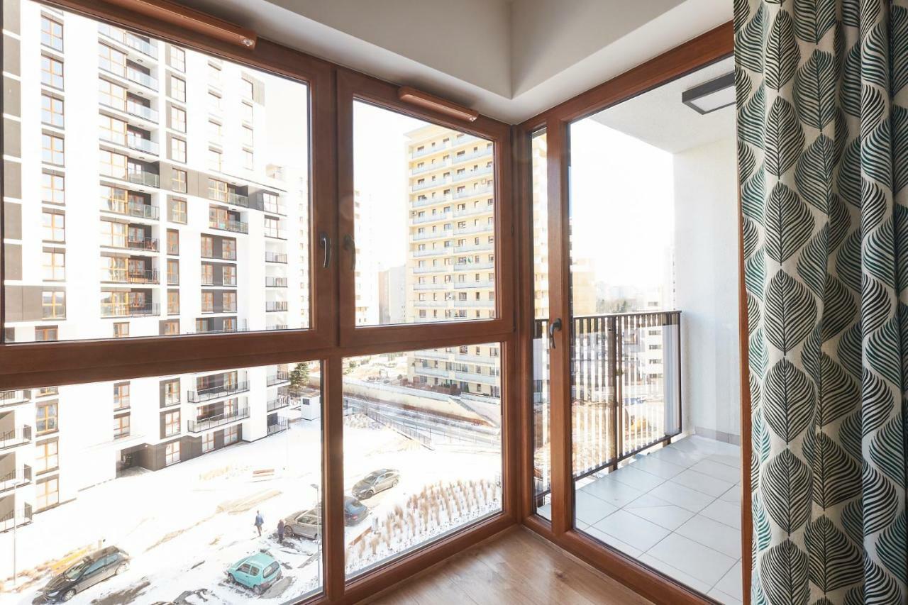 Modern Apartment In Varşova Dış mekan fotoğraf